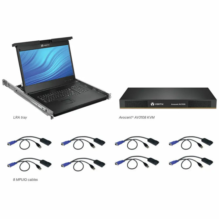 Конзола Vertiv LRA185KMM8D-001 LCD 18.5’’