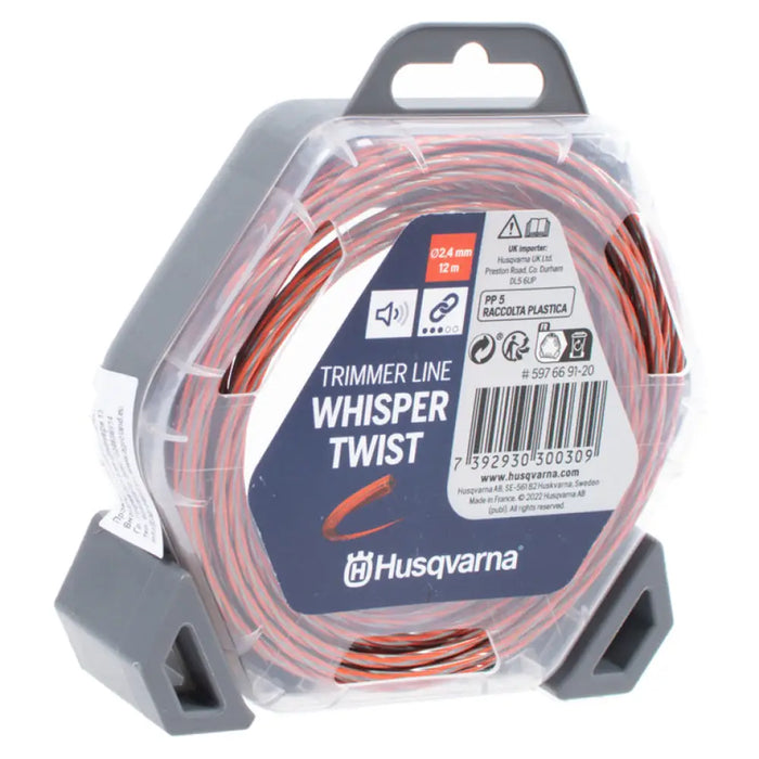 КОРДА ЗА КОСЕНЕ 2.4 MM X 12 M HUSQVARNA WHISPER TWIST
