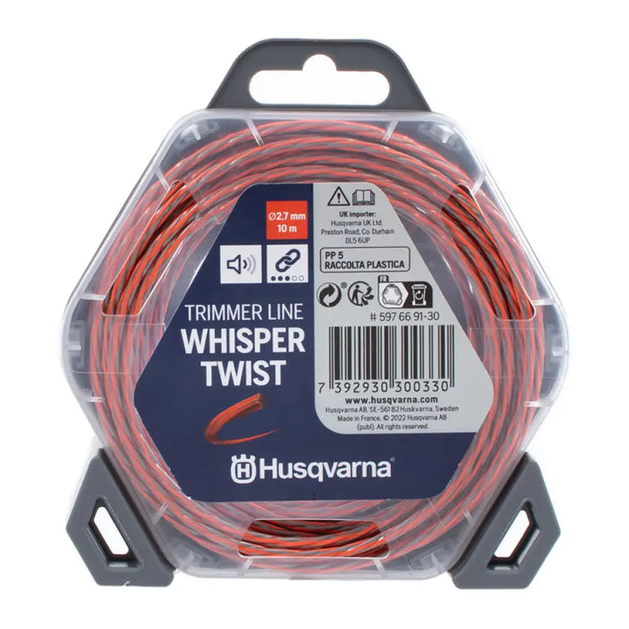 КОРДА ЗА КОСЕНЕ 2.7 MM X 10 M HUSQVARNA WHISPER TWIST