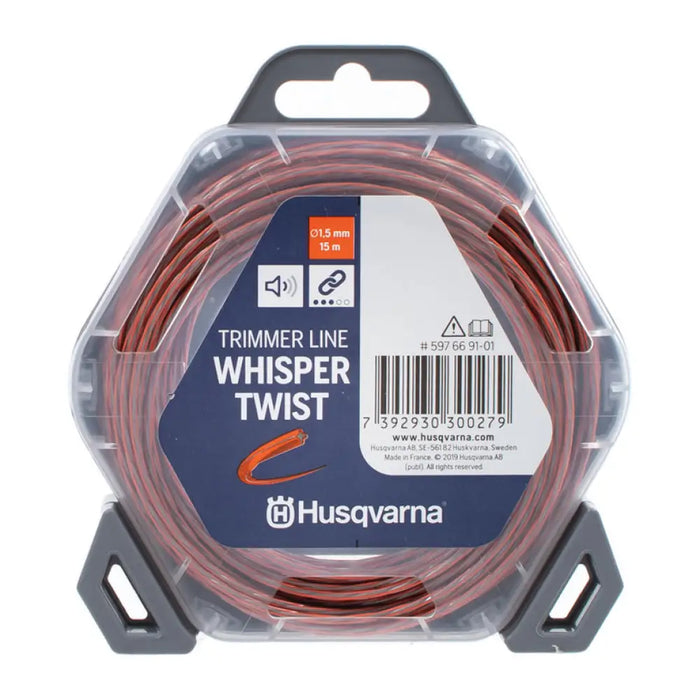 КОРДА ЗА КОСЕНЕ 1.5 MM X 15 M HUSQVARNA WHISPER TWIST