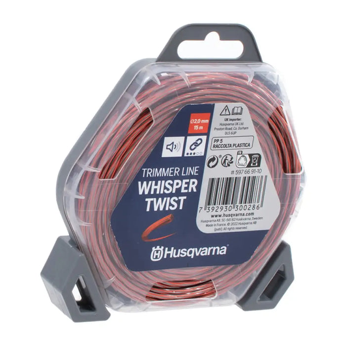 КОРДА ЗА КОСЕНЕ 2.0 MM X 15 M HUSQVARNA WHISPER TWIST