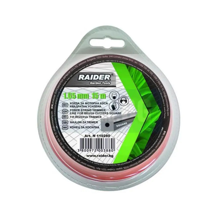 КОРДА ЗА МОТОРНА КОСА 1.65ММ Х 15М