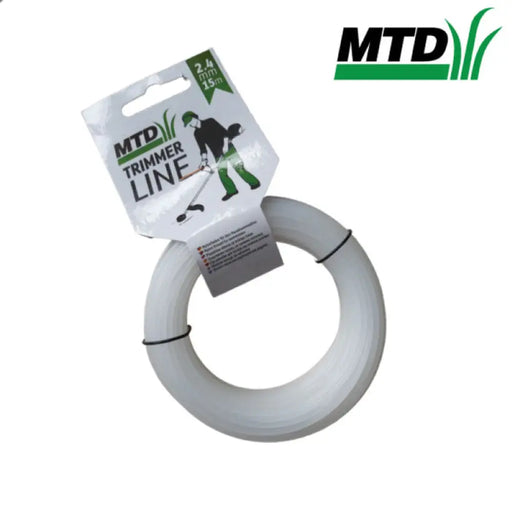 КОРДА ЗА ТРИМЕР ПРОФИЛ КРЪГ MTD 2.4 ММ 15 М