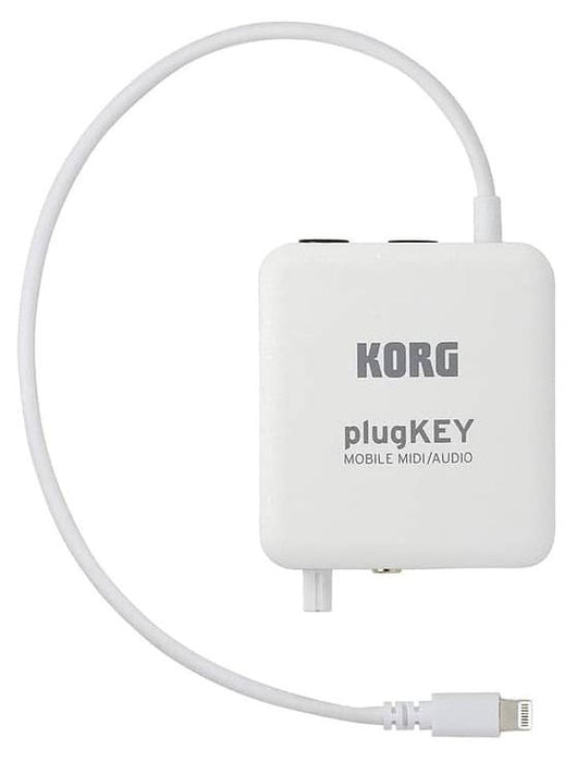 Аудио интерфейс Korg - plugKEY, за iOS, бял