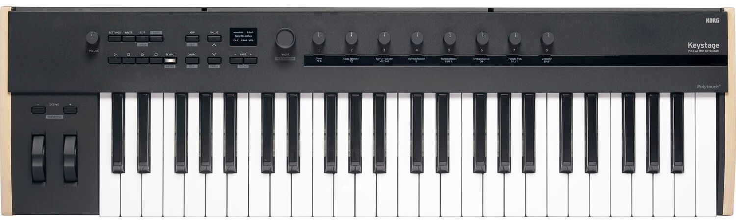 MIDI клавиатура Korg - Keystage, 49 клавиша, Poly AT