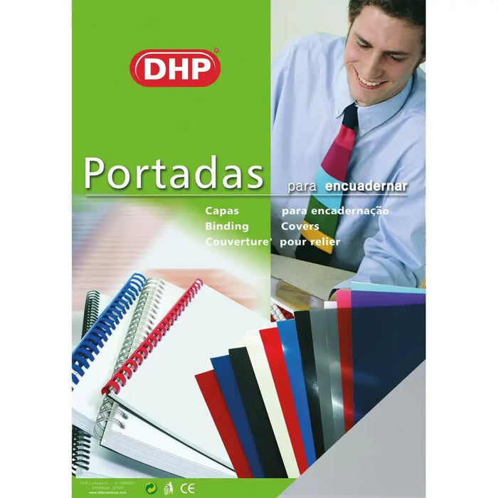 Корици за подвързване DHP Прозрачен A4 PVC 100 Части