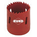 Коронка за пробиване RUKO 70 mm Бързорежеща стомана (HSS)