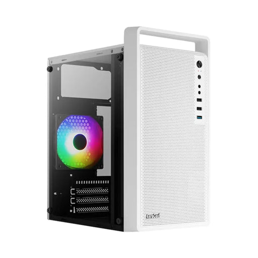 Корпус Aerocool PGS CS-109-G-WT-v1 FRGB Бял