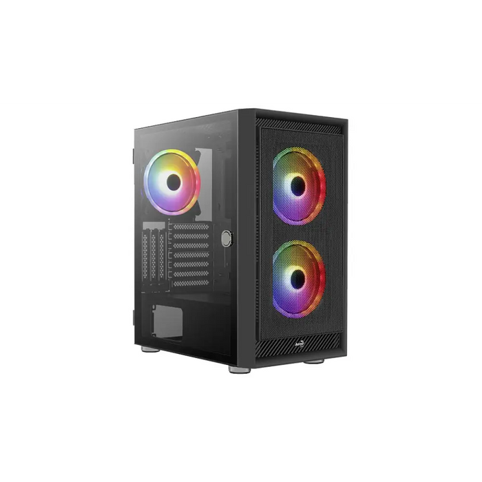 Корпус Aerocool PGS Graphite-G-BK-v2 FRGB