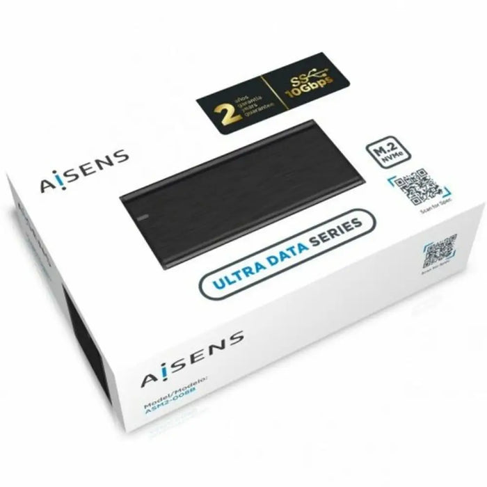 Корпус за твръд диск Aisens ASM2-008B Черен