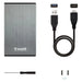 Корпус за твръд диск TooQ TQE-2527G 2,5’’ SATA USB 3.0 Черен