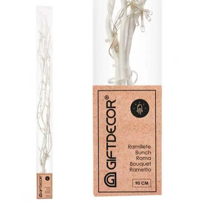 Корсажи Gift Decor Бял 20 x 90 x 6 cm LED Светлина (12 броя)