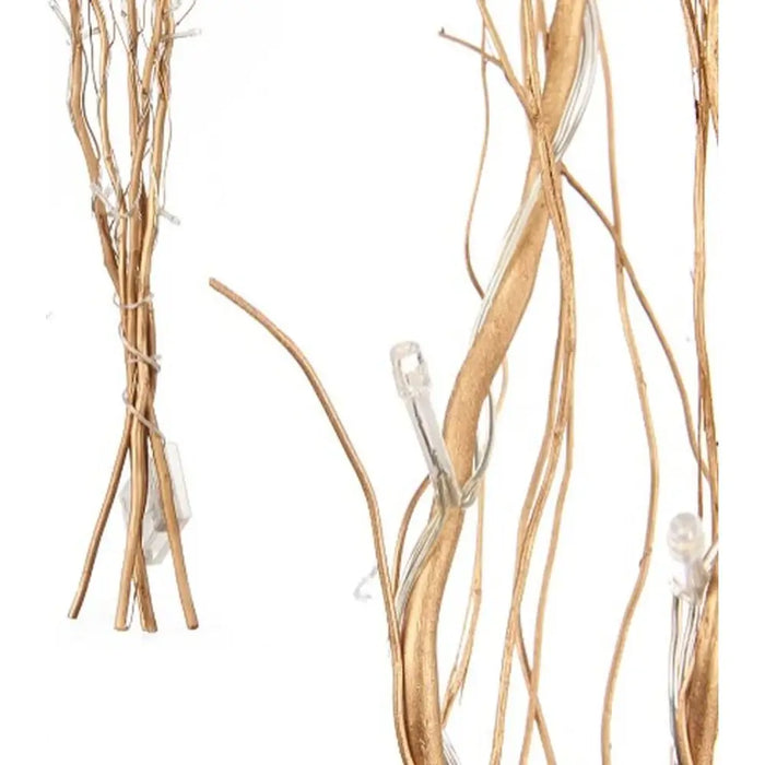 Корсажи Gift Decor Златен 20 x 90 x 6 cm LED Светлина (12