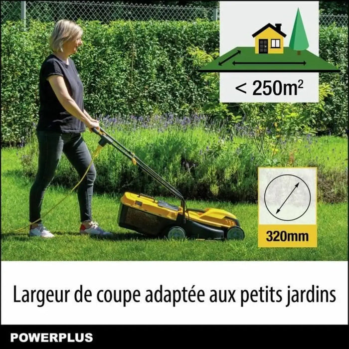 Косачка Powerplus POWEG62203 30 L 1000 W 230 V 32 cm 20-70
