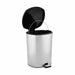 Кошче с педал Berilo D003-1 D003-1 Сребрист Пластмаса 11 L