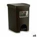 Кошче с педал Stefanplast Elegance Кафяв Пластмаса 20 L (6