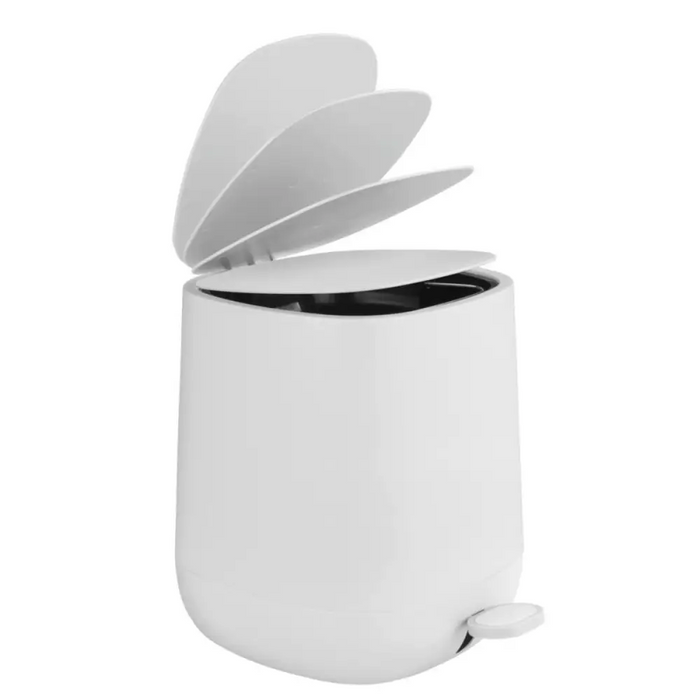 КОШЧЕ ЗА БАНЯ 6.5Л С ПЕДАЛ DAVOS БЯЛ МАТ