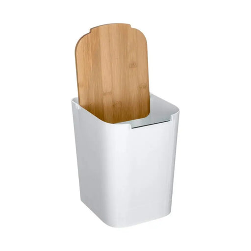 Кошче за боклук 5five Simply Smart Baltik Бял Естествен 5 L
