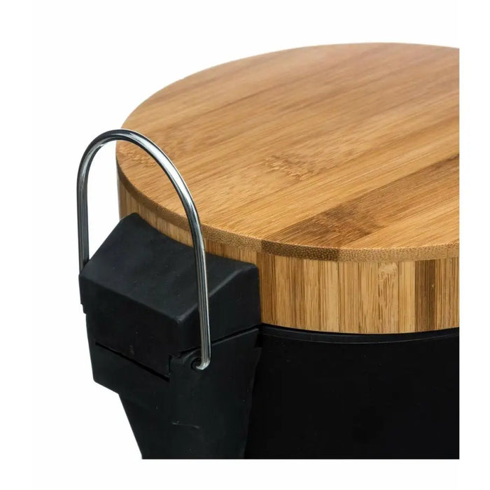 Кошче за боклук 5five Simply Smart Natureo Бамбук 3 L Бял