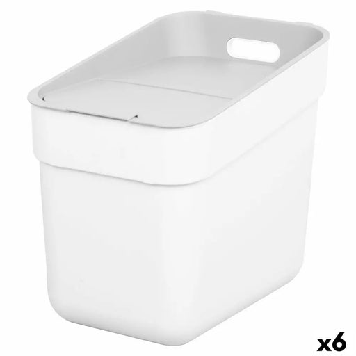 Кошче за боклук Curver Бял Пластмаса 20 L (6 броя)