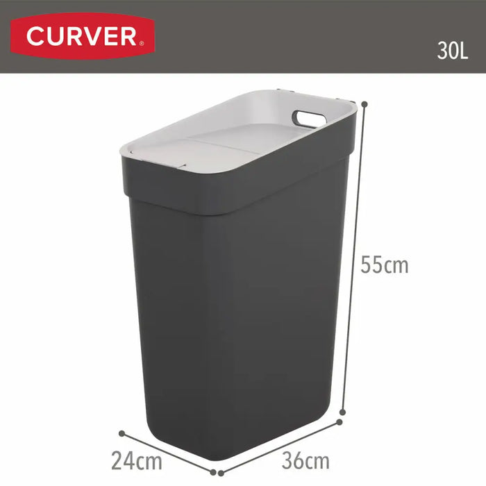Кошче за боклук Curver Сив Пластмаса 30 L (6 броя)