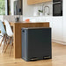 Кошче за боклук Kitchen Move Сив Неръждаема стомана 60 L