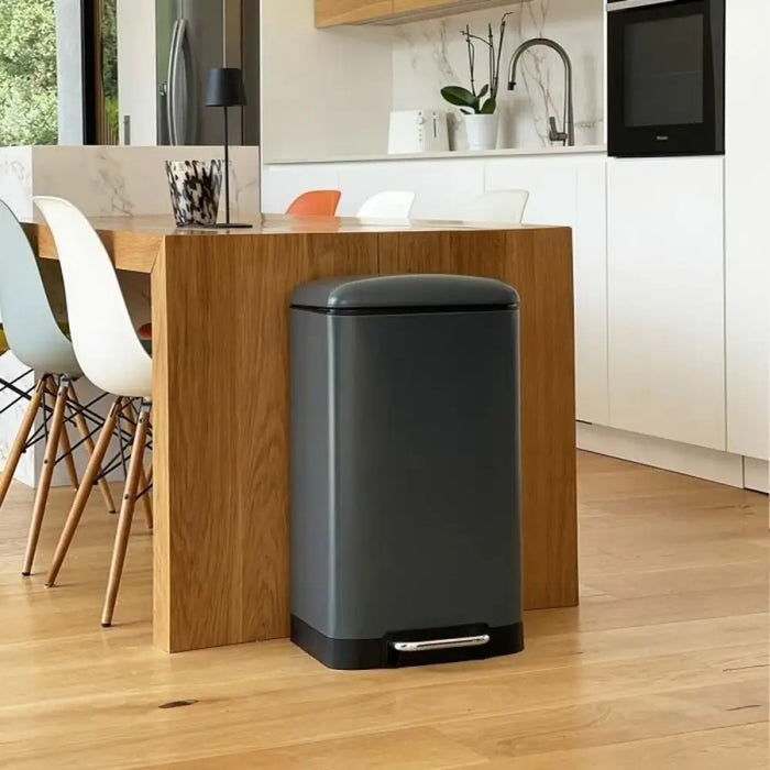 Кошче за боклук Kitchen Move Сив Неръждаема стомана