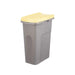 Кошче за боклук Stefanplast 70740 70740 Жълт Сив Пластмаса