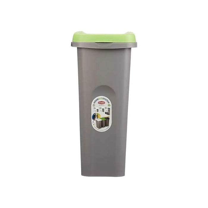 Кошче за боклук Stefanplast 70741 70741 Зелен Сив Пластмаса