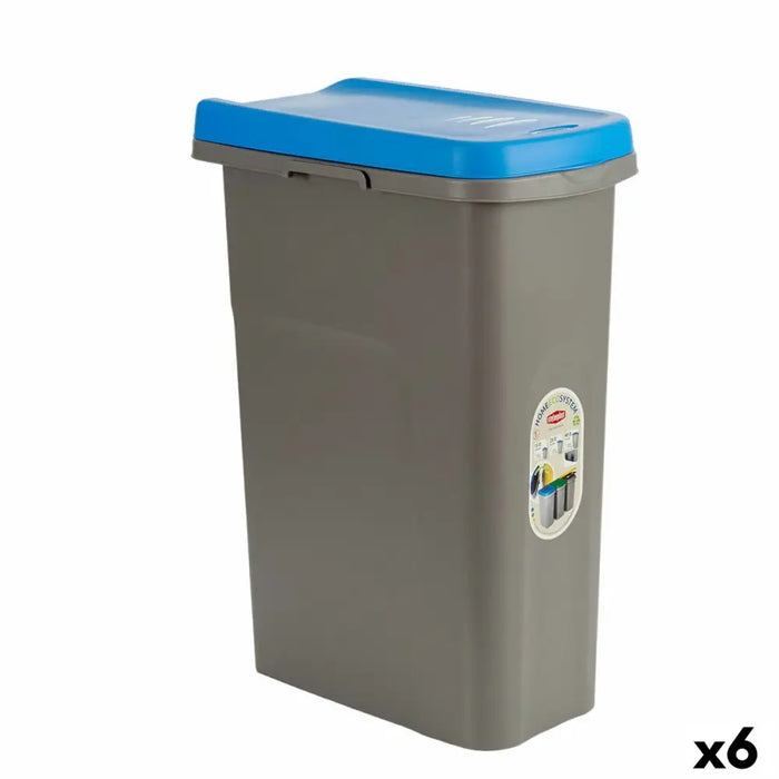 Кошче за боклук Stefanplast 70742 70742 Син Сив Пластмаса
