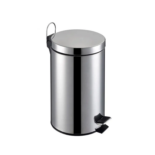 КОШ С ПЕДАЛ 20Л МЕТАЛ ХРОМ