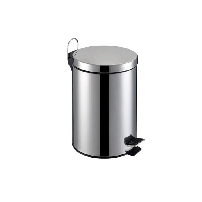 КОШ С ПЕДАЛ 3Л МЕТАЛ ХРОМ