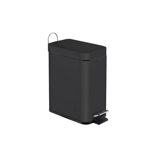 КОШ С ПЕДАЛ 5Л МЕТАЛ ЧЕРЕН МАТ