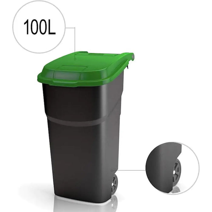 КОШ ЗА ОТПАДЪЦИ 100L ГРАДИНСКИ ATLAS ROTHO