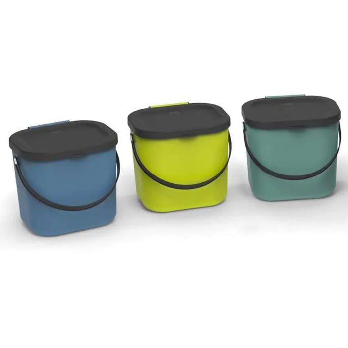 КОШ ЗА ОТПАДЪЦИ РАЗДЕЛНО СЪБИРАНЕ 6L GREEN ROTHO ALBULA