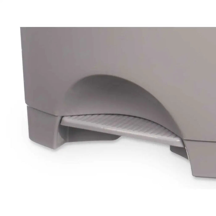 Кошче с педал 6245-G 6245-G Сив Пластмаса 50 L (3 броя)