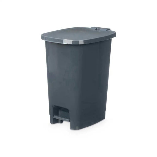 Кошче с педал Антрацит Пластмаса 25 L (6 броя)
