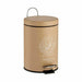 Кошче с педал Berilo 89572 B0021D Tropical Bath Бял Бежов