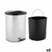 Кошче с педал Berilo D003-1 D003-1 Сребрист Пластмаса 11 L
