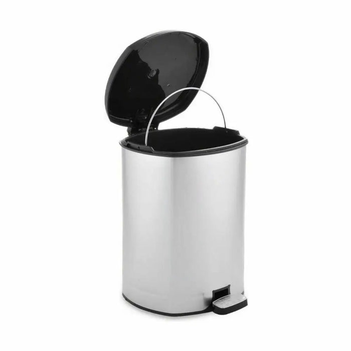 Кошче с педал Berilo D004-1 D004-1 Сребрист Пластмаса 6 L