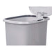 Кошче с педал Сив Пластмаса 25 L (6 броя)