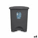 Кошче с педал Антрацит Пластмаса 30 L (4 броя)