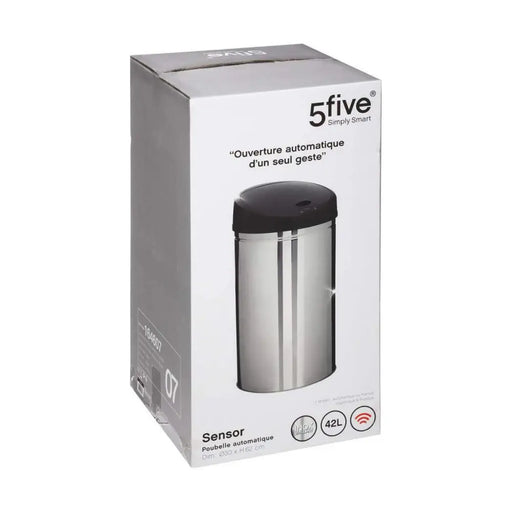 Кошче за боклук 5five Simply Smart Неръждаема стомана 42 L