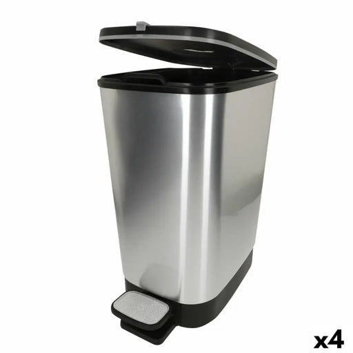 Кошче за боклук Curver Сив Пластмаса 25 L (4 броя)