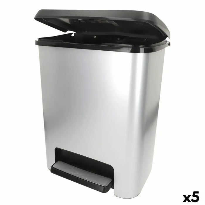 Кошче за боклук Curver Сив Пластмаса 25 L (5 броя)