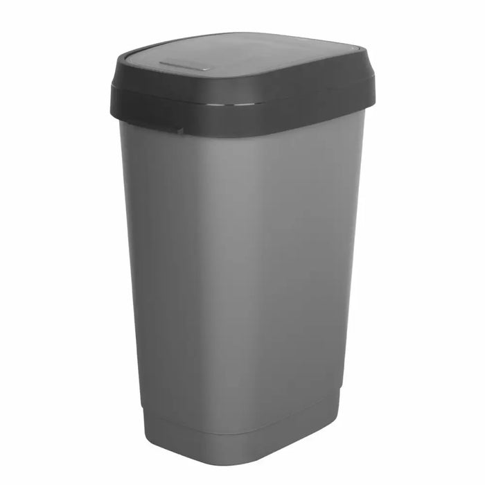 Кошче за боклук Curver Тъмно сив Пластмаса 50 L (6 броя)
