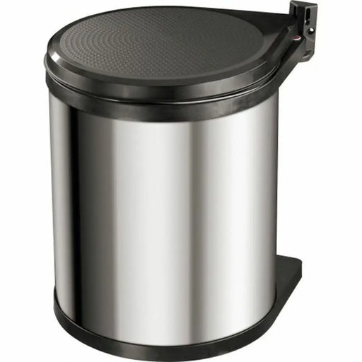Кошче за боклук Hailo Compact-Box Стомана 15 L Черен Сив