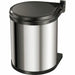 Кошче за боклук Hailo Compact-Box Стомана 15 L Черен Сив