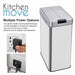Кошче за боклук Kitchen Move Сив 70 L