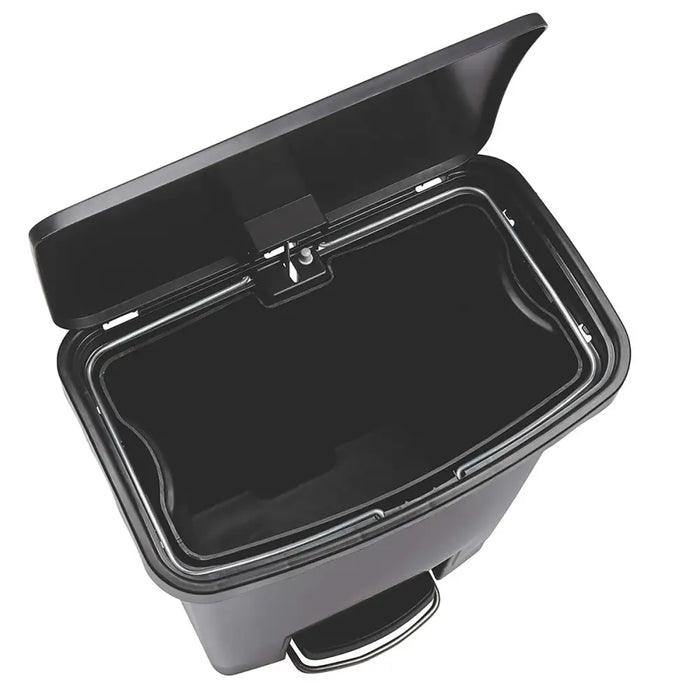Кошче за Боклук Rubbermaid R000877 Бял Черен Пластмаса 25 L